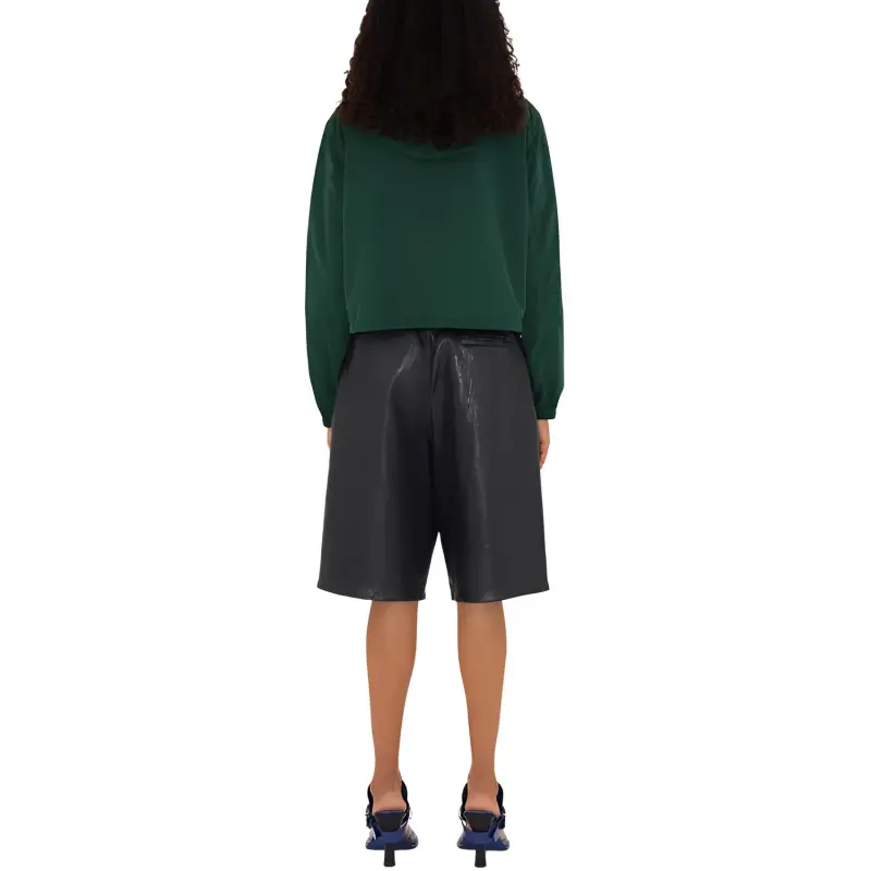 Burberry EKD embroidered Cropped Jacket-4