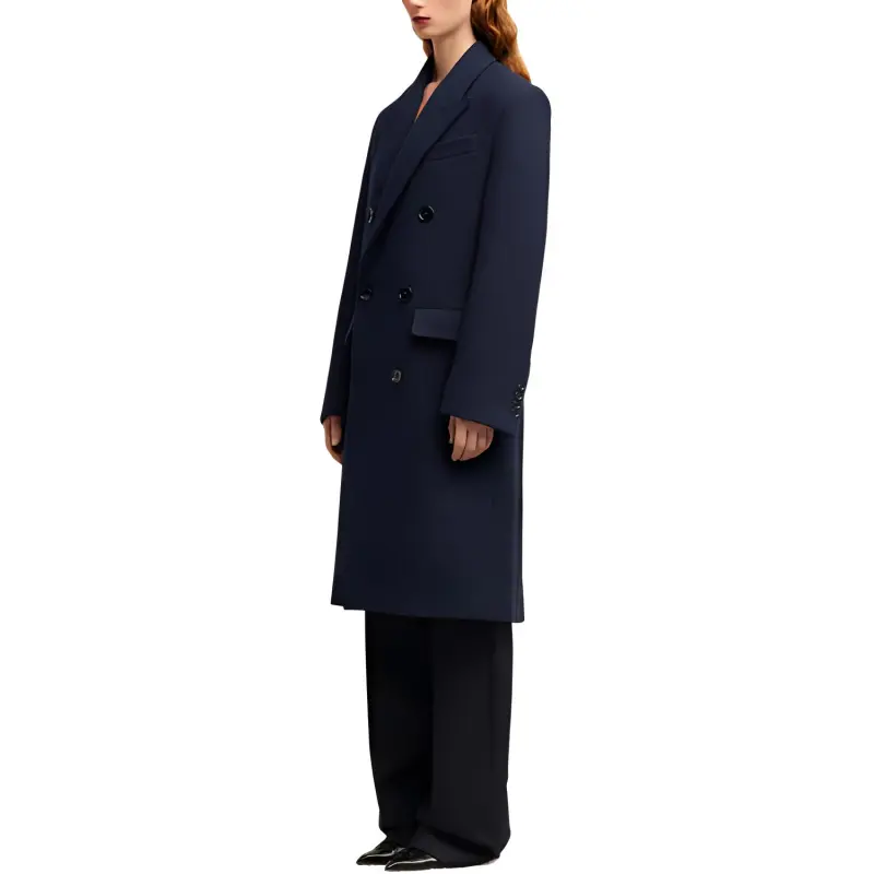 AMIPARIS Pairs Double Breasted Coat-3