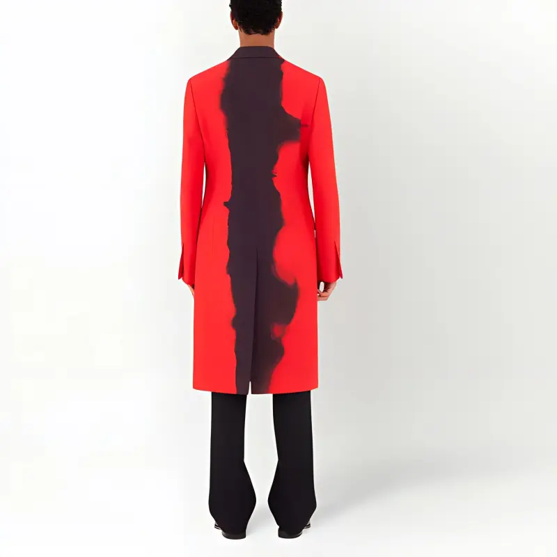 Ferragamo Coats Men Flame Red-2