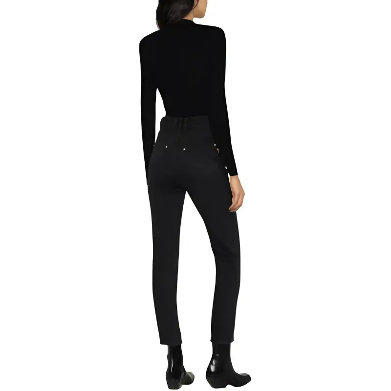 BALMAIN High rise Skinny Jeans-2