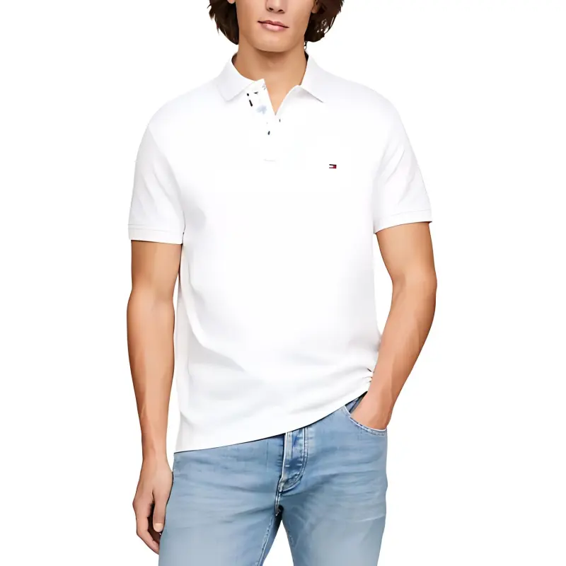 Tommy Hilfiger Polo Shirt Men's White-1