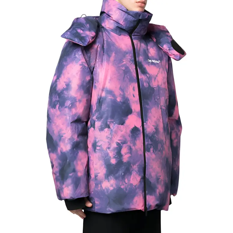 OFF-WHITE Arrows Tie-dye Ski Jacket-2