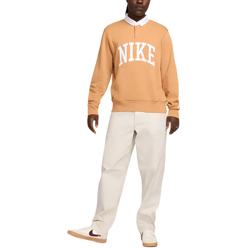 Nike Club Fleece Men's Long-Sleeve Fleece Polo-2