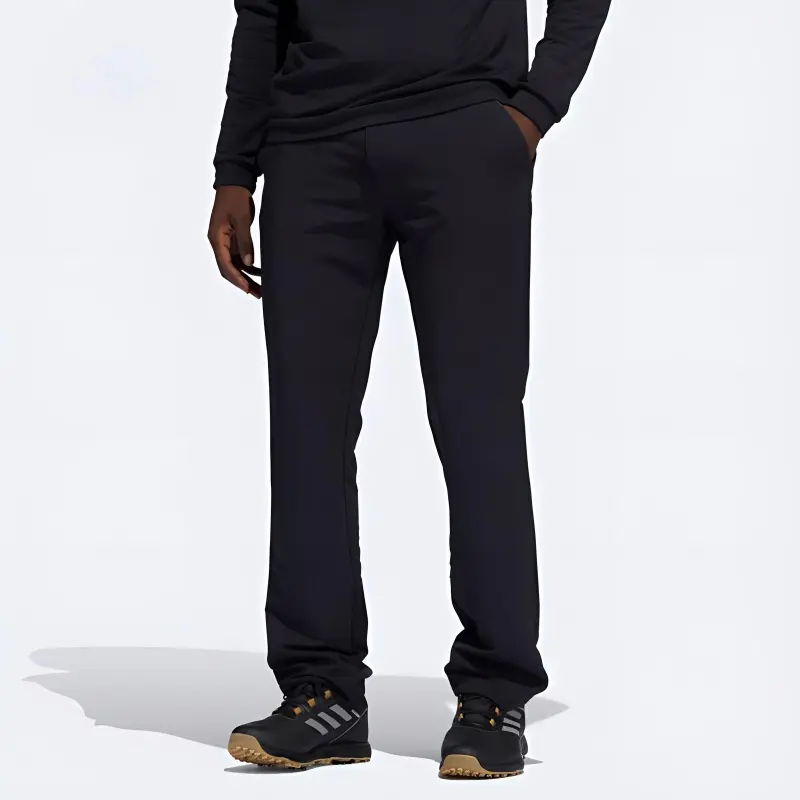 Adidas Knitted Sports Pants Men's Black-1