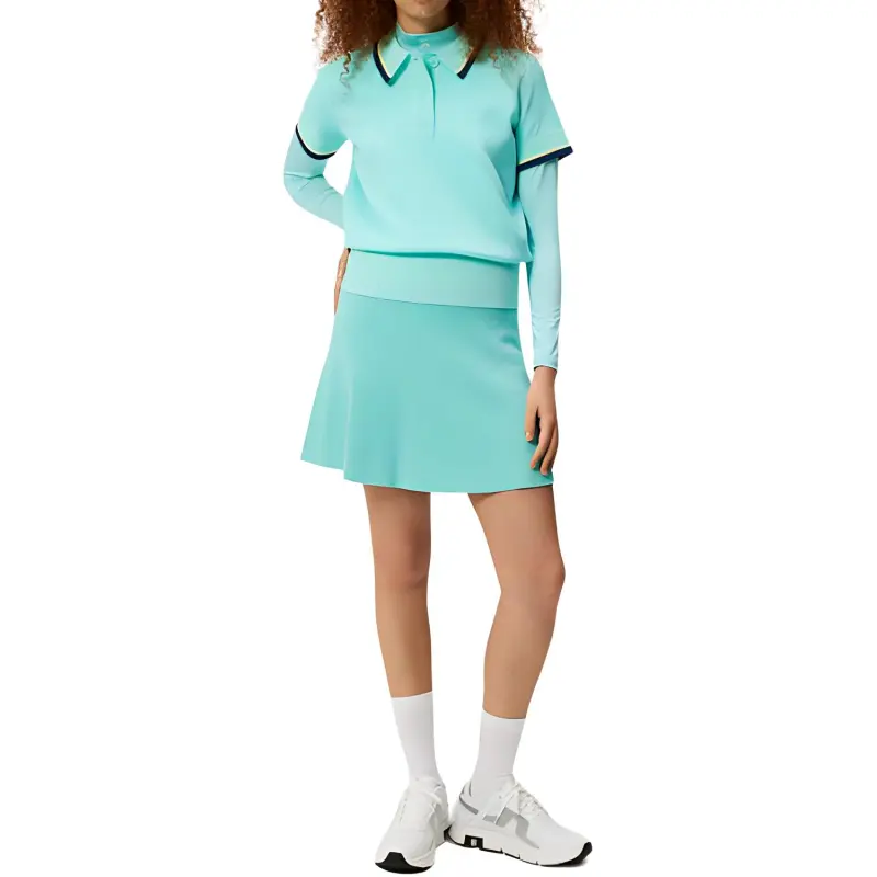 J.Lindeberg Polo Shirt Women's Mint Green-1