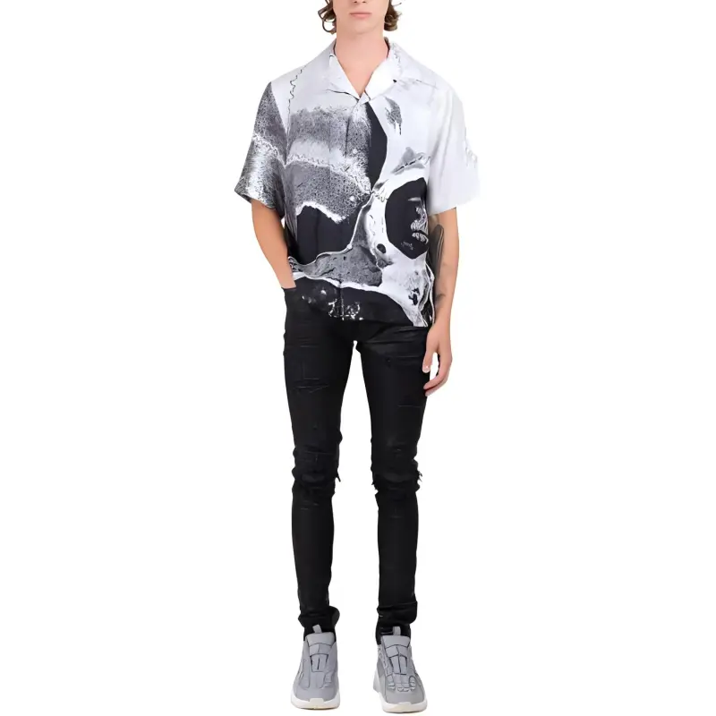 AMIRI Wes Lang Dream Bowling Shirt-2