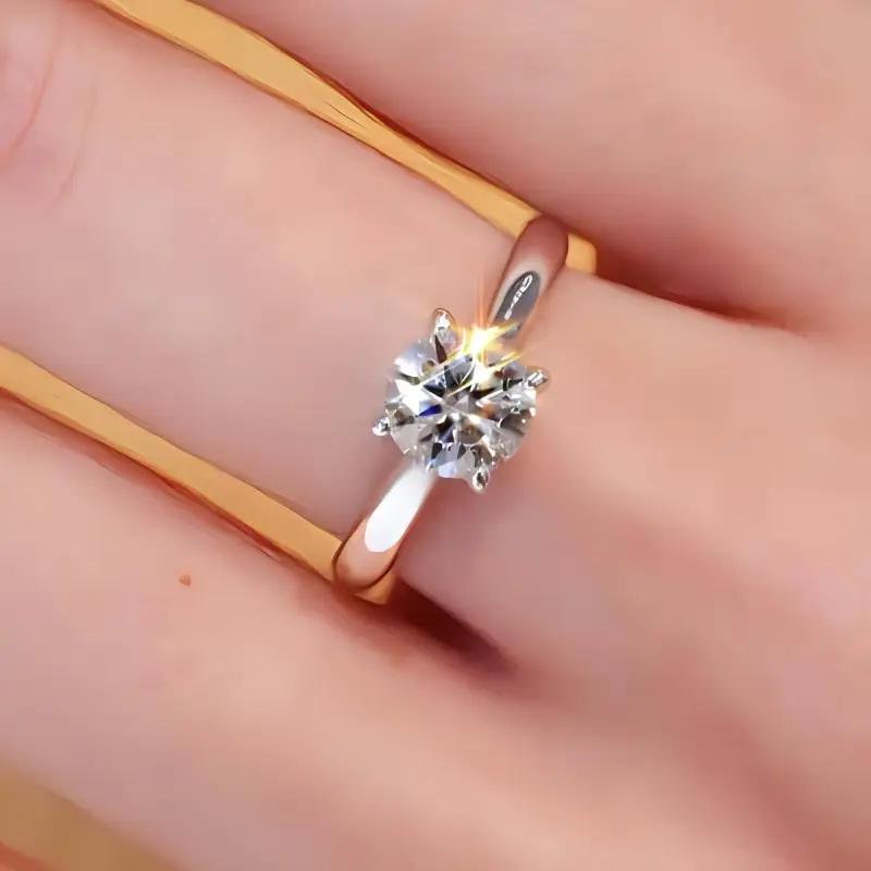 Orange Han 925 Sterling Silver Rings Women's-9