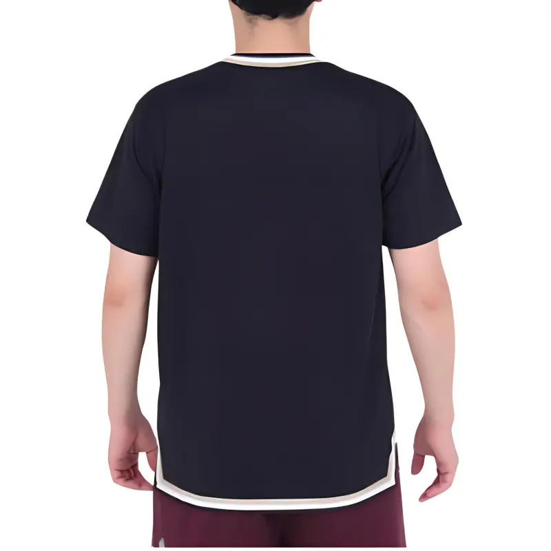 Champion T Shirts Men Black-3
