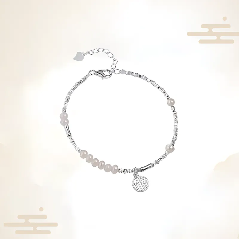 Chongqing Gold Store S925 Silver Bracelets Women's-1