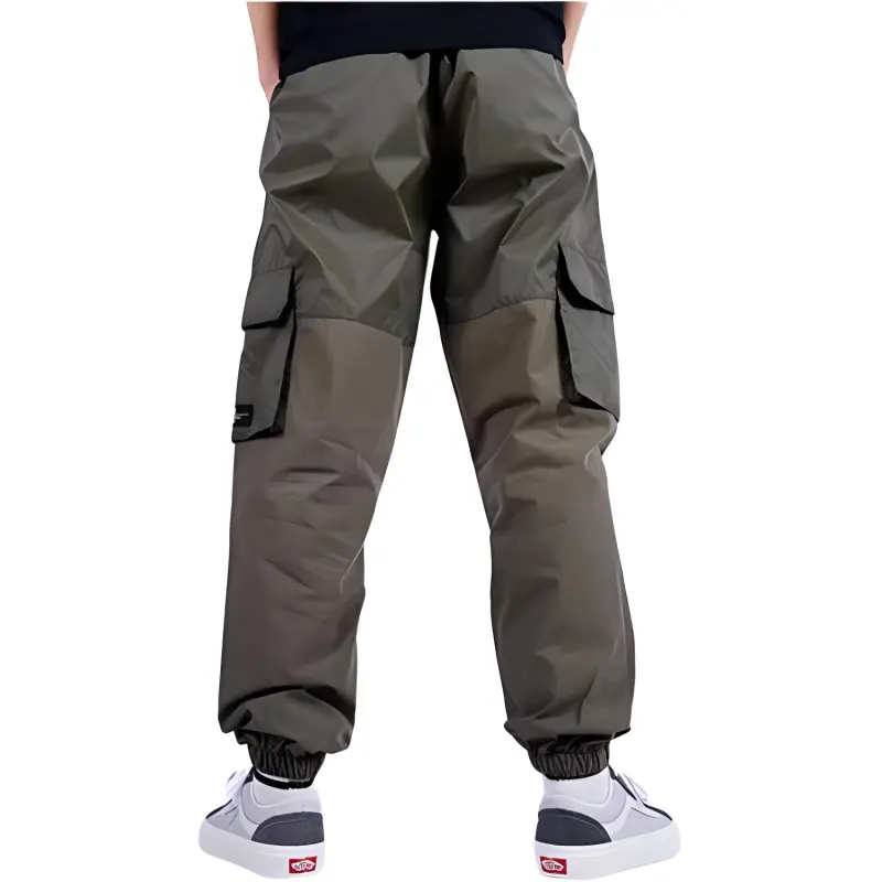 Vans WOVEN PANTS Casual Pants Men's Green-3