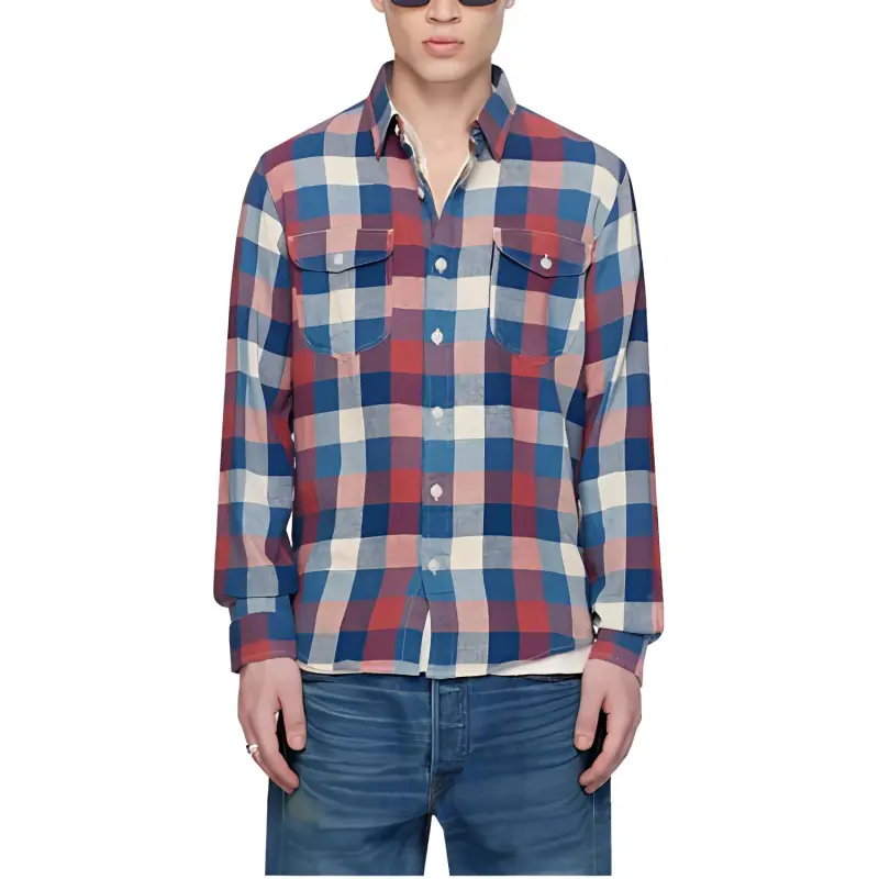 Ralph Lauren Plaid Cotton linen Shirt-2