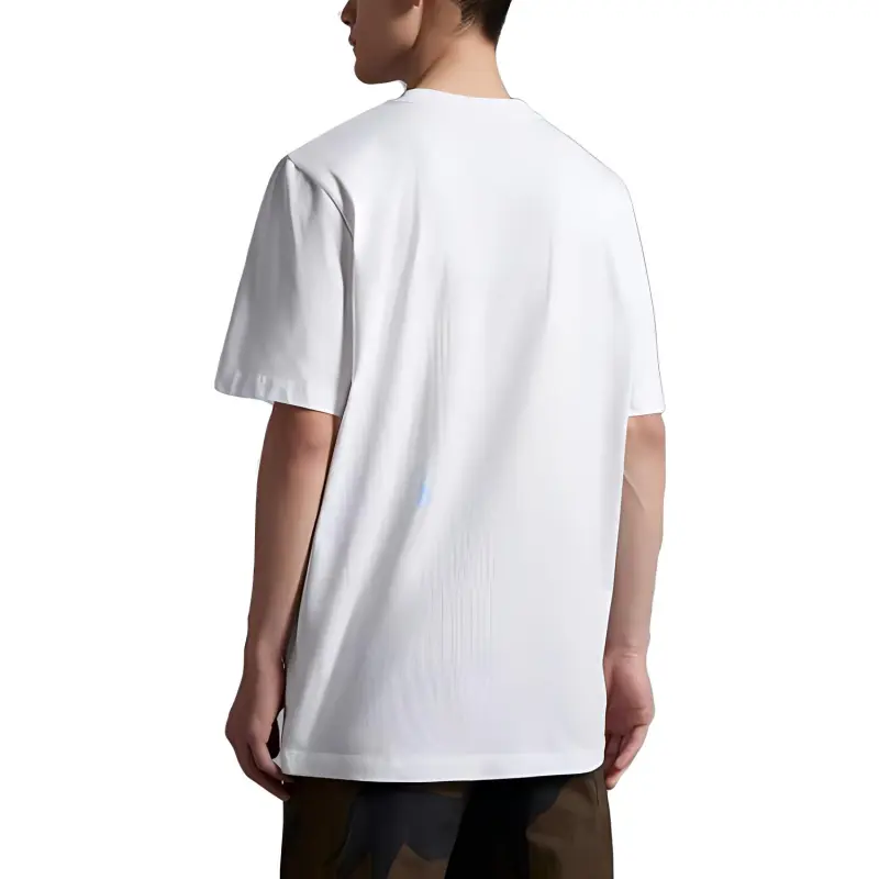 Moncler T Shirts Men White-2
