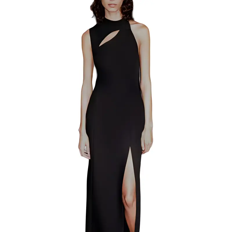 ZARA Sleeveless Dress Women's Black-2