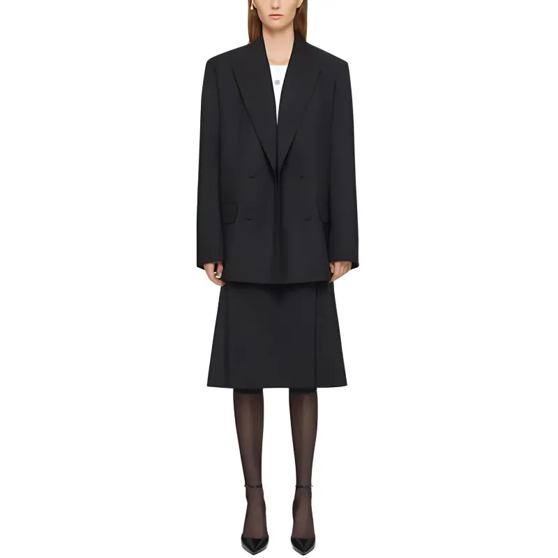 Givenchy Oversized Double Breasted Jacket-1