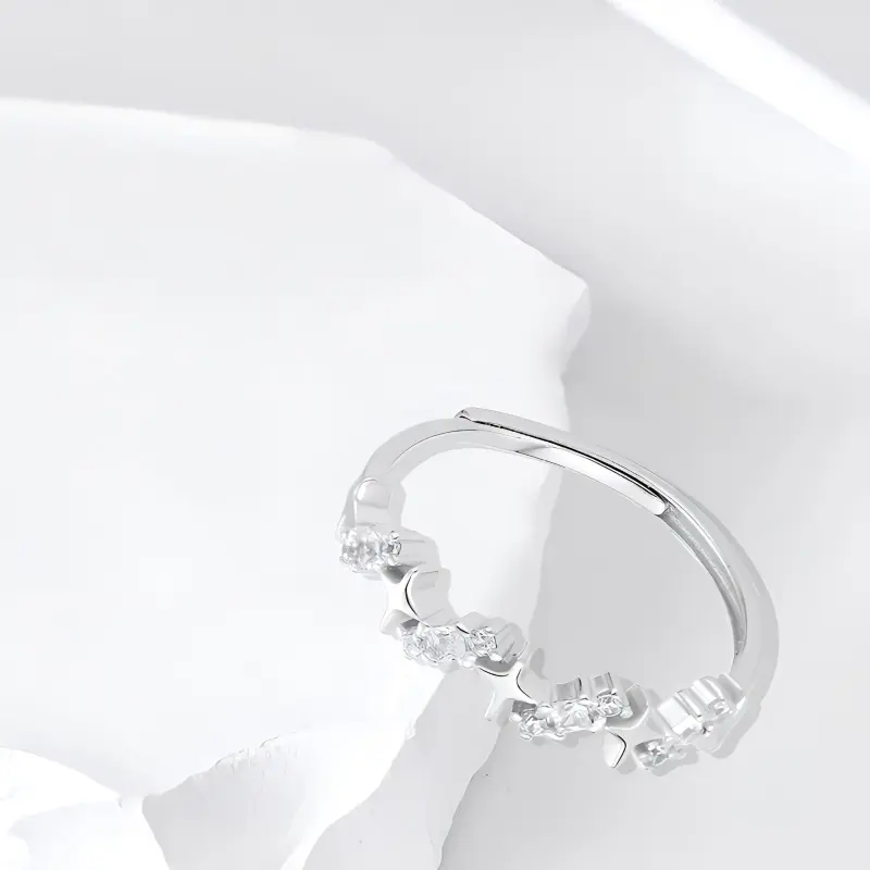 Muyan S999 Fine Silver Rings Women's-1