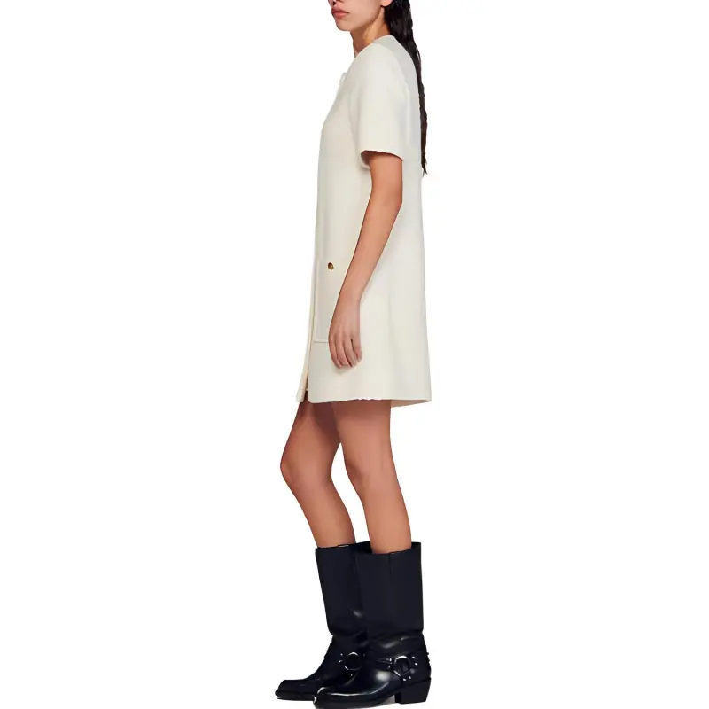 Sandro Bouclé Shift Dress-3