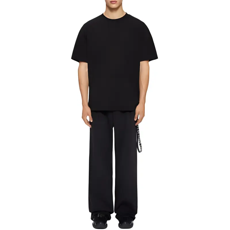 44 Label Group Logo print Cotton T shirt-2