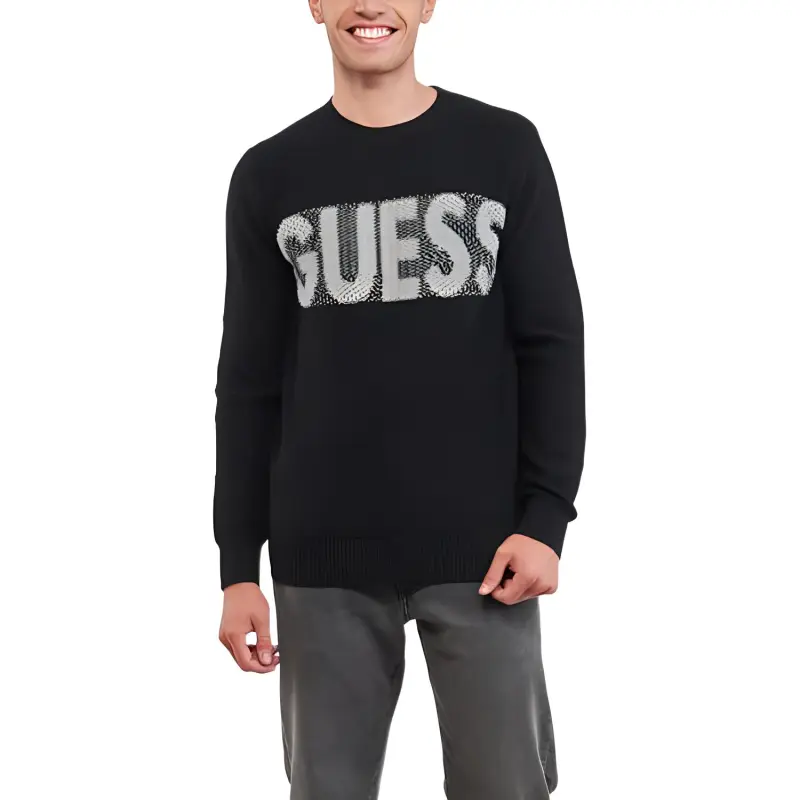 GUESS T Shirts Men Black-2