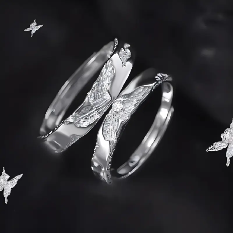 SWEET PLANET S925 Silver Rings Unisex-4