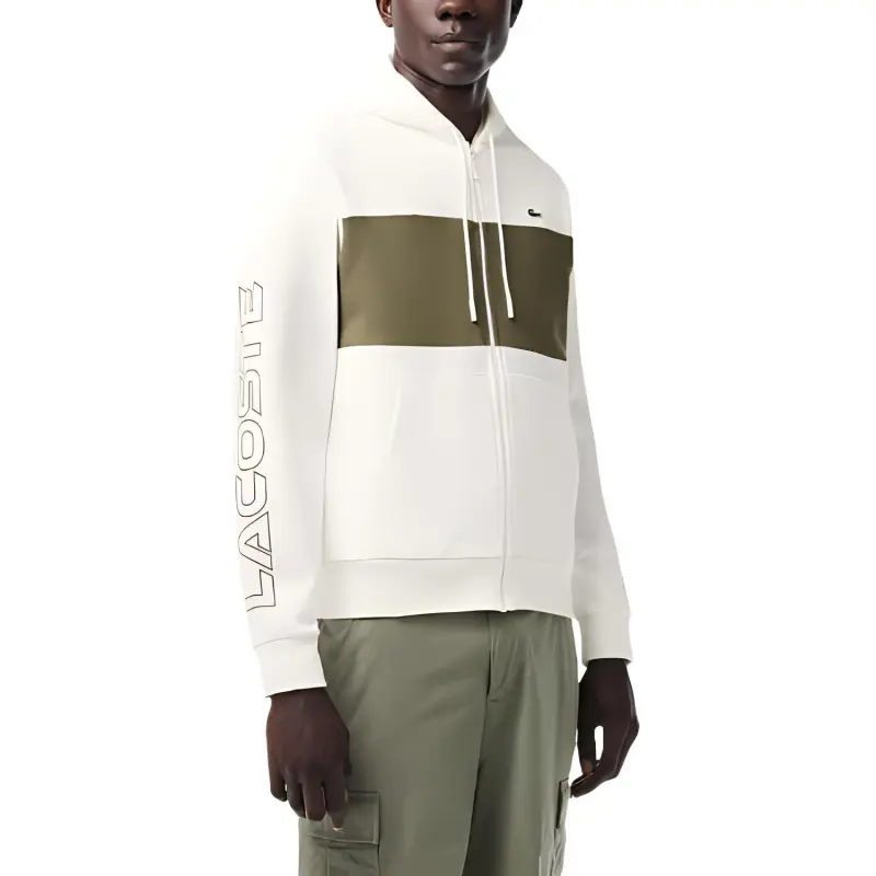 LACOSTE Sweatshirts Men White-1