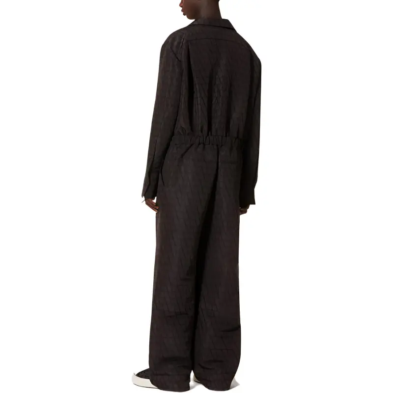 Valentino SS23 Body Suit Pants Men's Dark Coffee-1