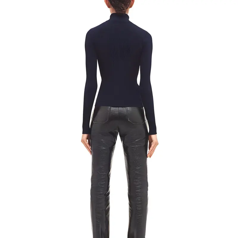 COURREGES High Neck Knitted Jumper-3