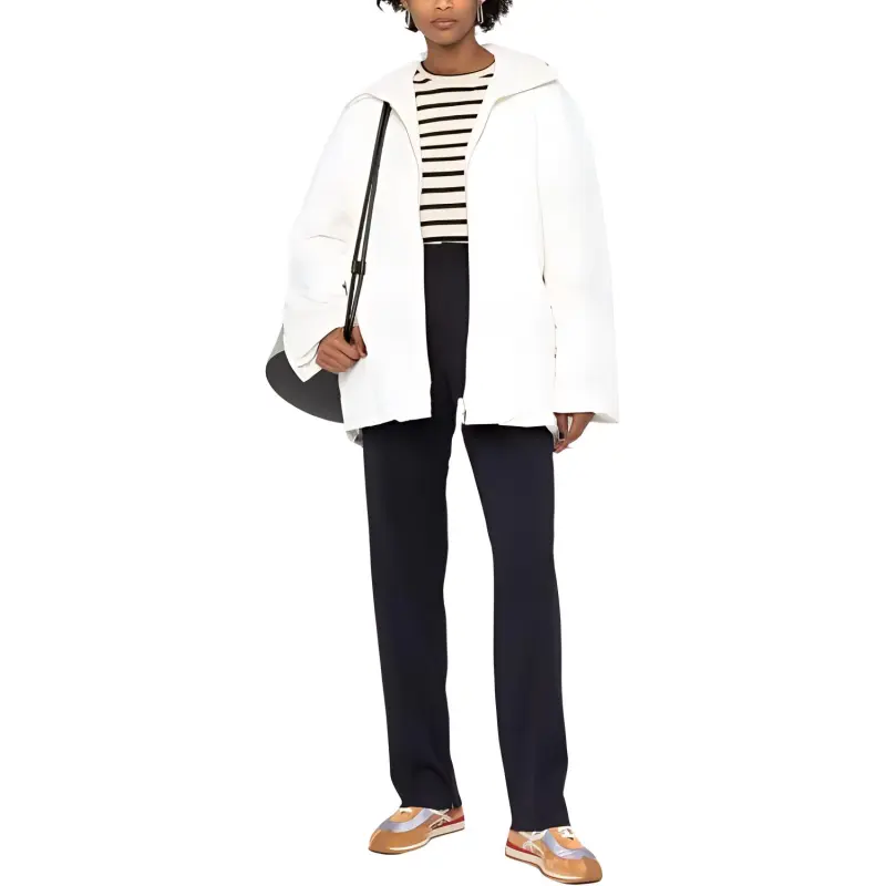 JIL SANDER Padded Zip up Hooded Jacket-2