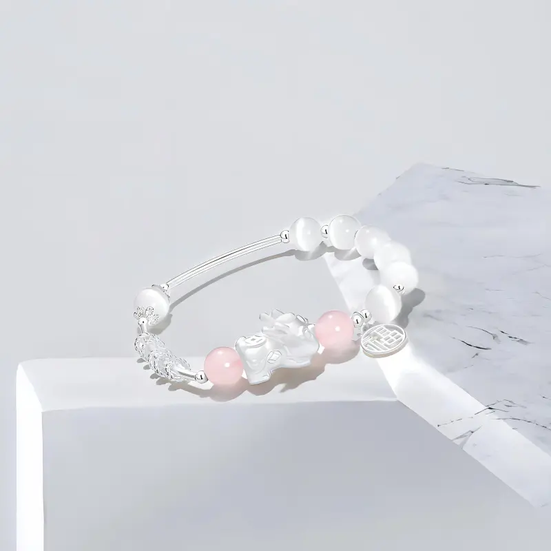 D.K.X Glass Cat Eye Bangles Women's-3
