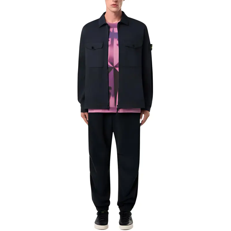 STONE ISLAND Holiday Casual Pants Men Black-2