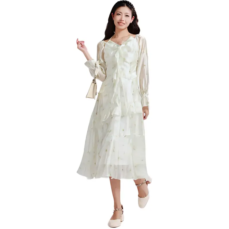 MIXMAX Long-Sleeved Dresses Women's-2