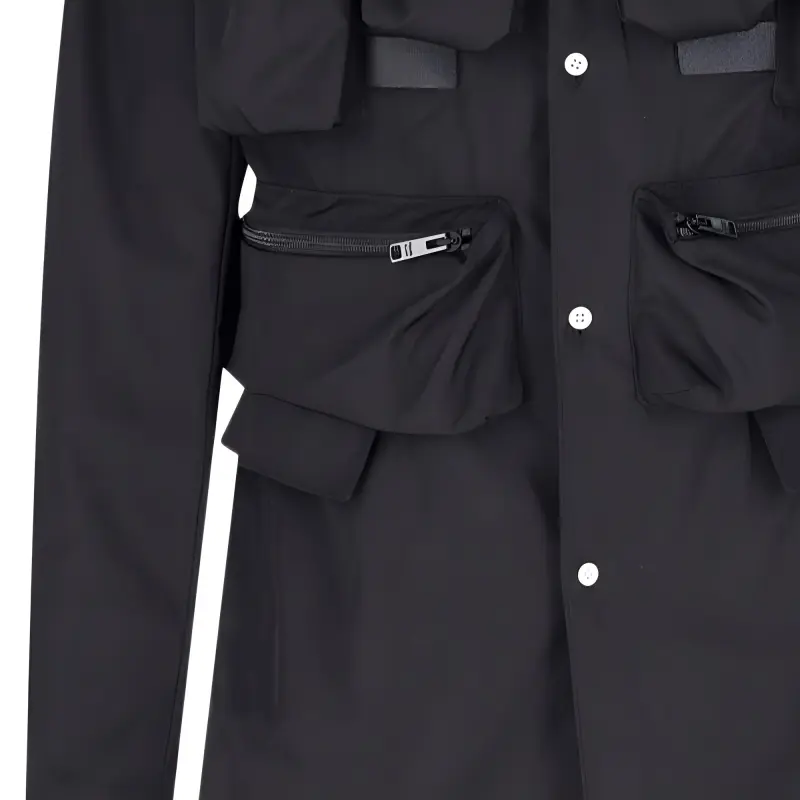 PRADA Pocket Buttoned Jacket-3