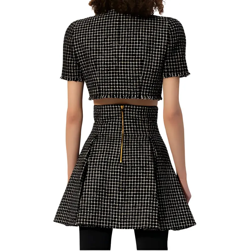BALMAIN Tweed Cropped Jacket-3