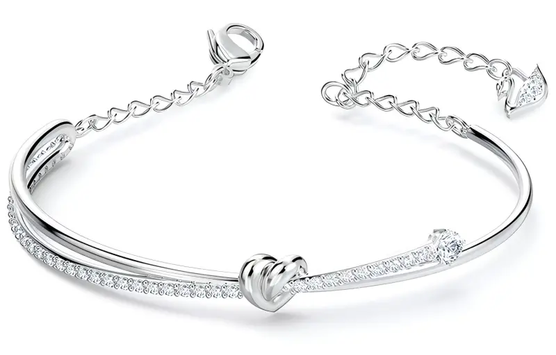 Swarovski Artificial Crystal Bangles Women's-1