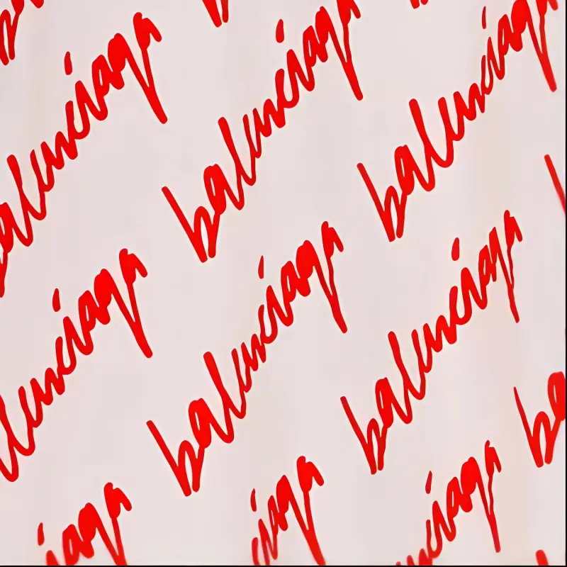 Balenciaga Allover Logo Print Long Sleeved Shirt-4