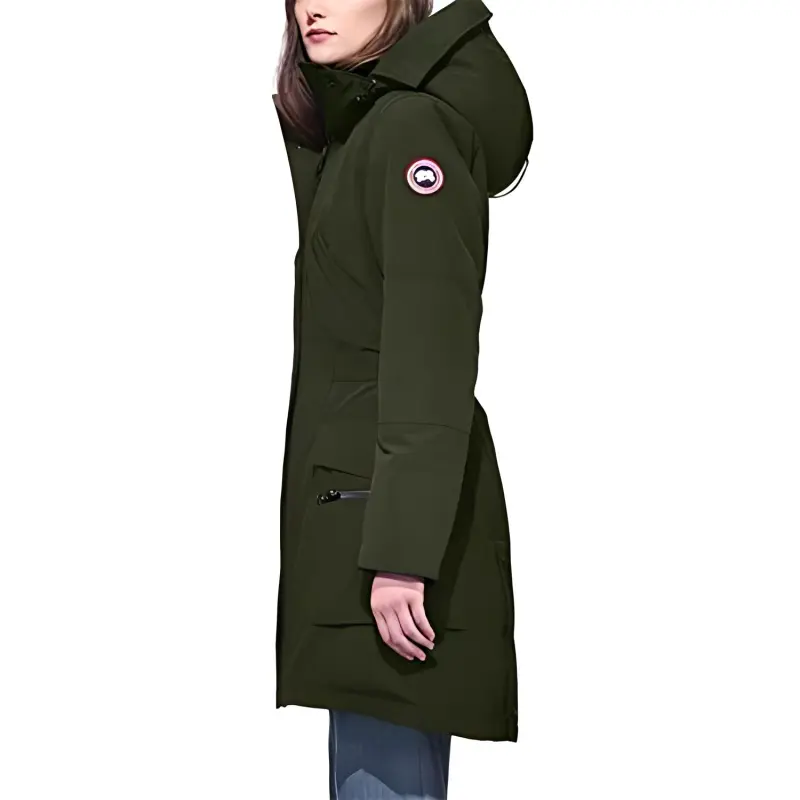 Canada Goose Kinley Series Down Jackets Women's Army Green-2