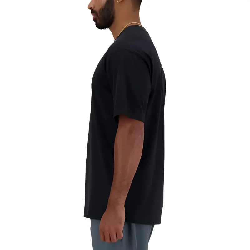 New Balance Linear T Shirt Men's Black-1