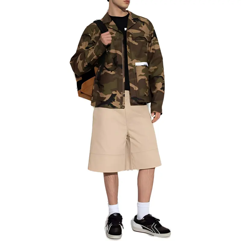 PALM ANGELS Sartorial Waistband Shorts-1
