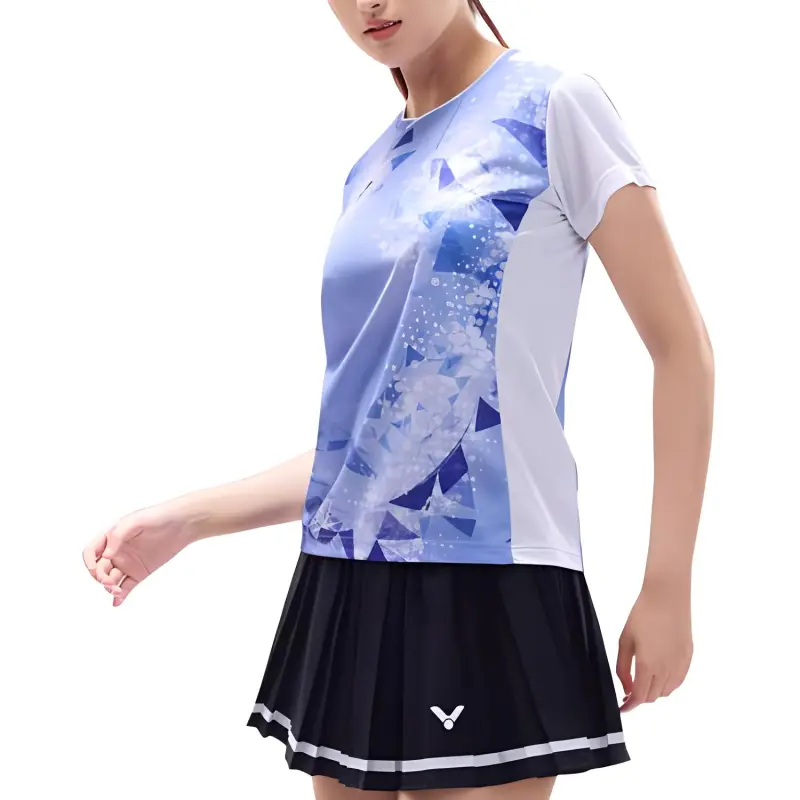 VICTOR T Shirt Women's Blue Jacaranda-2