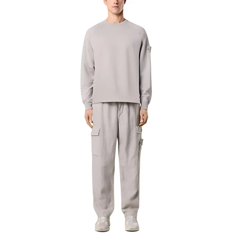 STONE ISLAND Linen Trousers-2