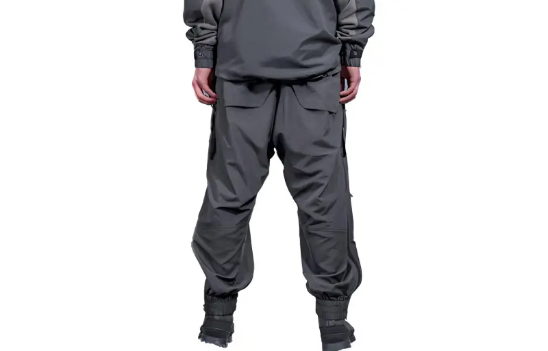 ISO.POETISM Knitted Sweatpants Men-5