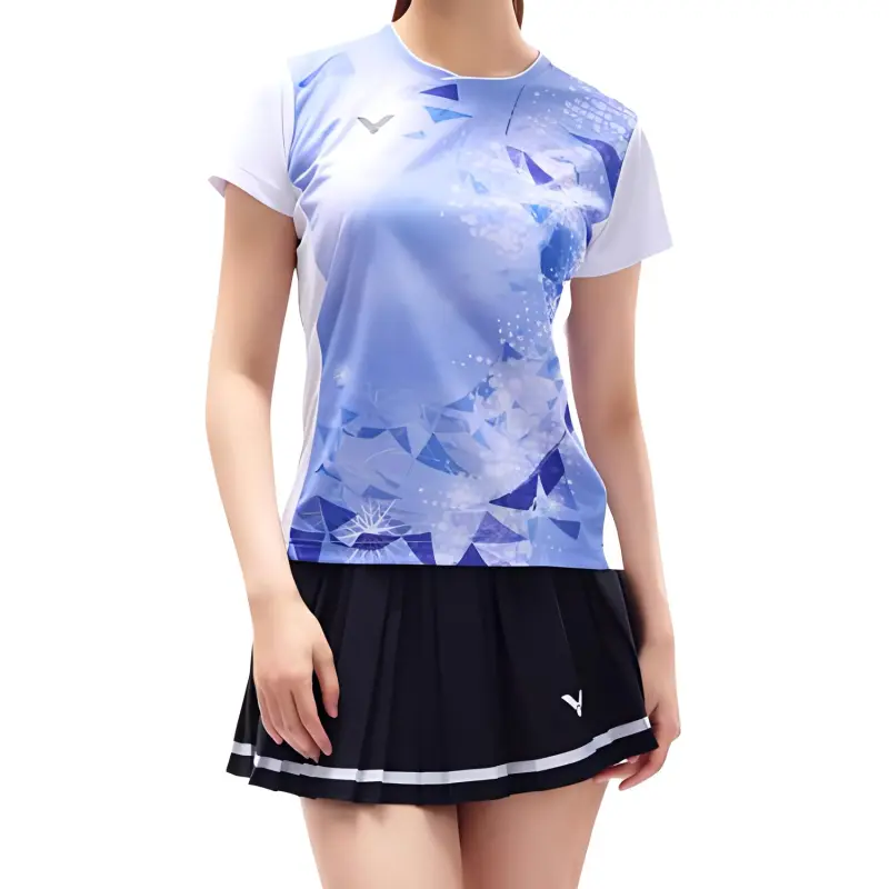 VICTOR T Shirt Women's Blue Jacaranda-1
