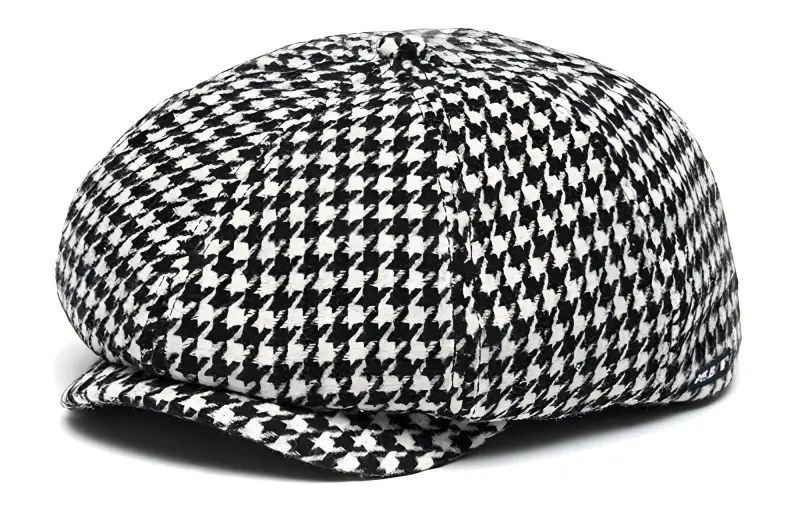 MLB New York Yankees Nylon Polyester Berets Unisex Black White-3