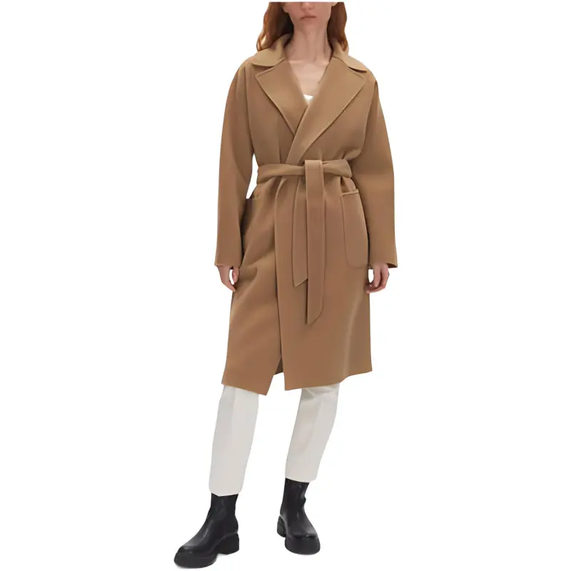 WEEKEND MaxMara Belted Cashmere Coat-1