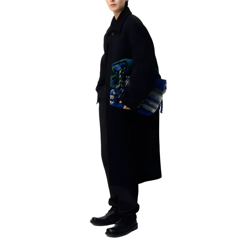 ADER ERROR FW24 Coats Unisex Black-3