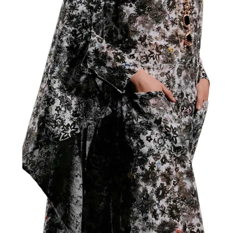 CHANEL Long-Sleeved Dresses Women's Black-2