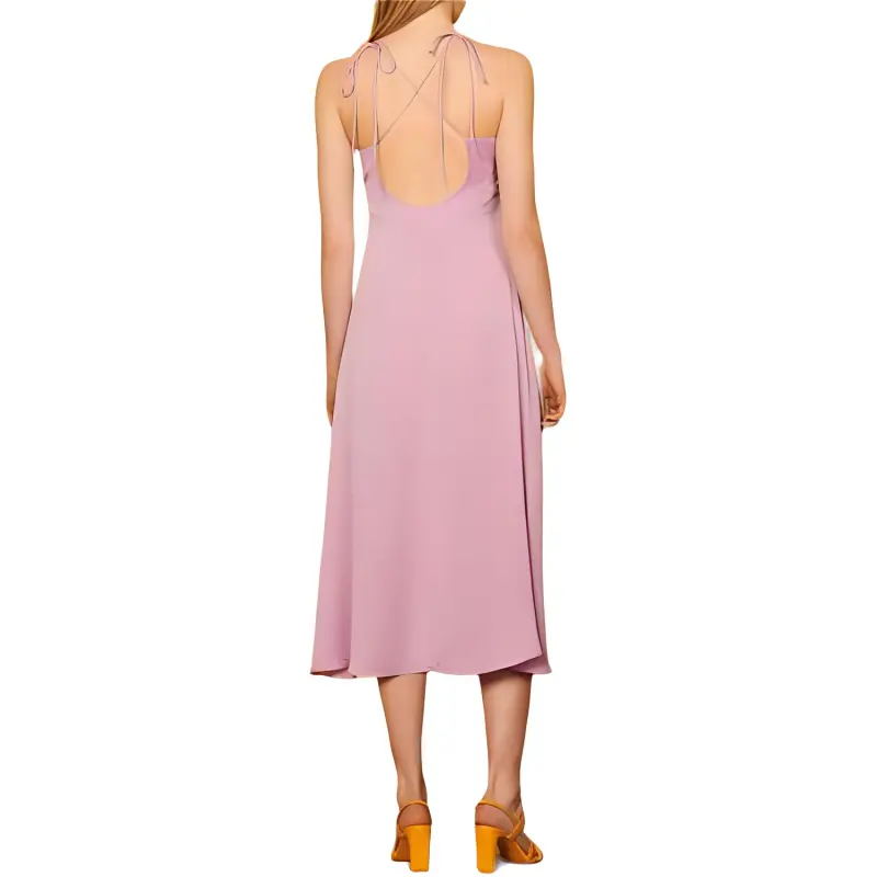 Sandro Sleeveless Dress Women's Pink-2