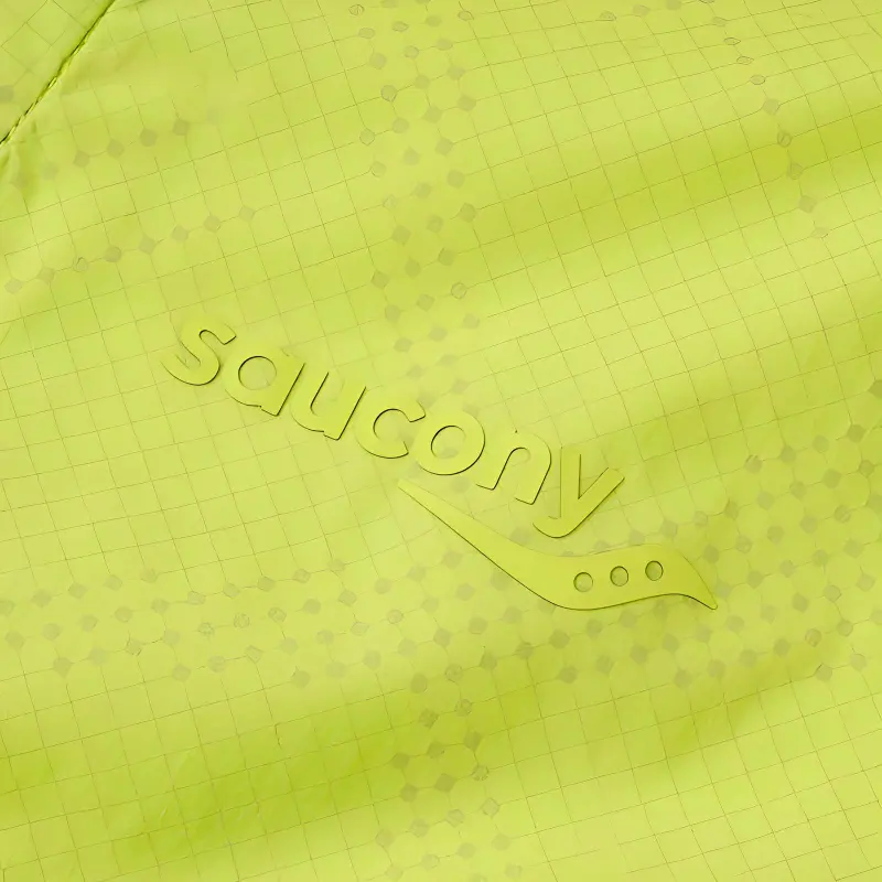 Saucony Breathable Sun Protection Clothing Men's Yellow Green-2
