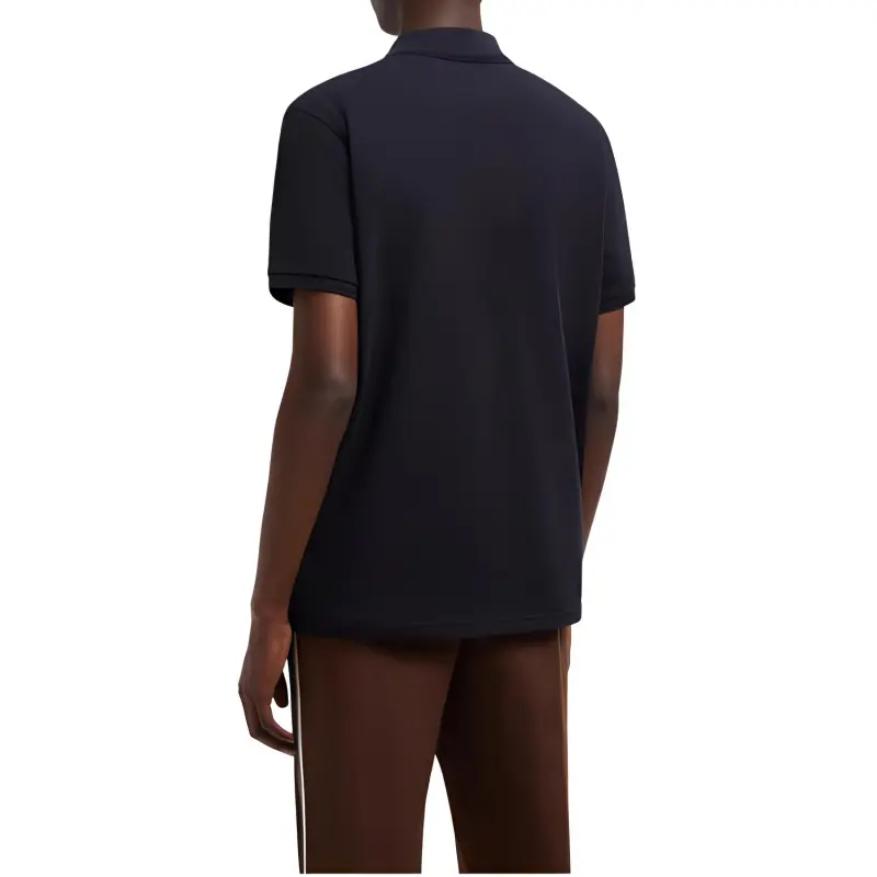 Moncler Logo Patch Short Sleeved Polo Shirt-2