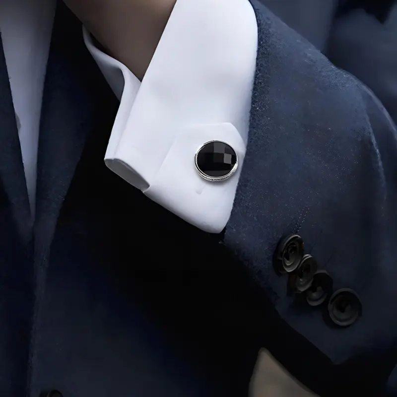 WILLIAM MILTON Brass Cufflinks Men's-4
