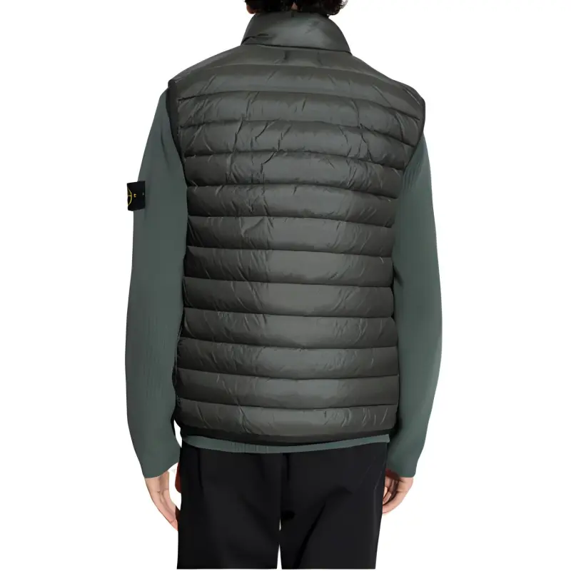 STONE ISLAND Compass patch Quilted Gilet-2